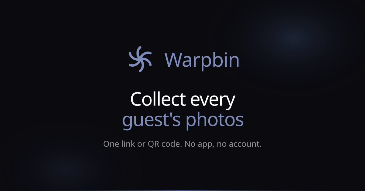 Warpbin screenshot 1